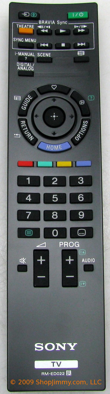 Sony RM-ED022 Remote Control