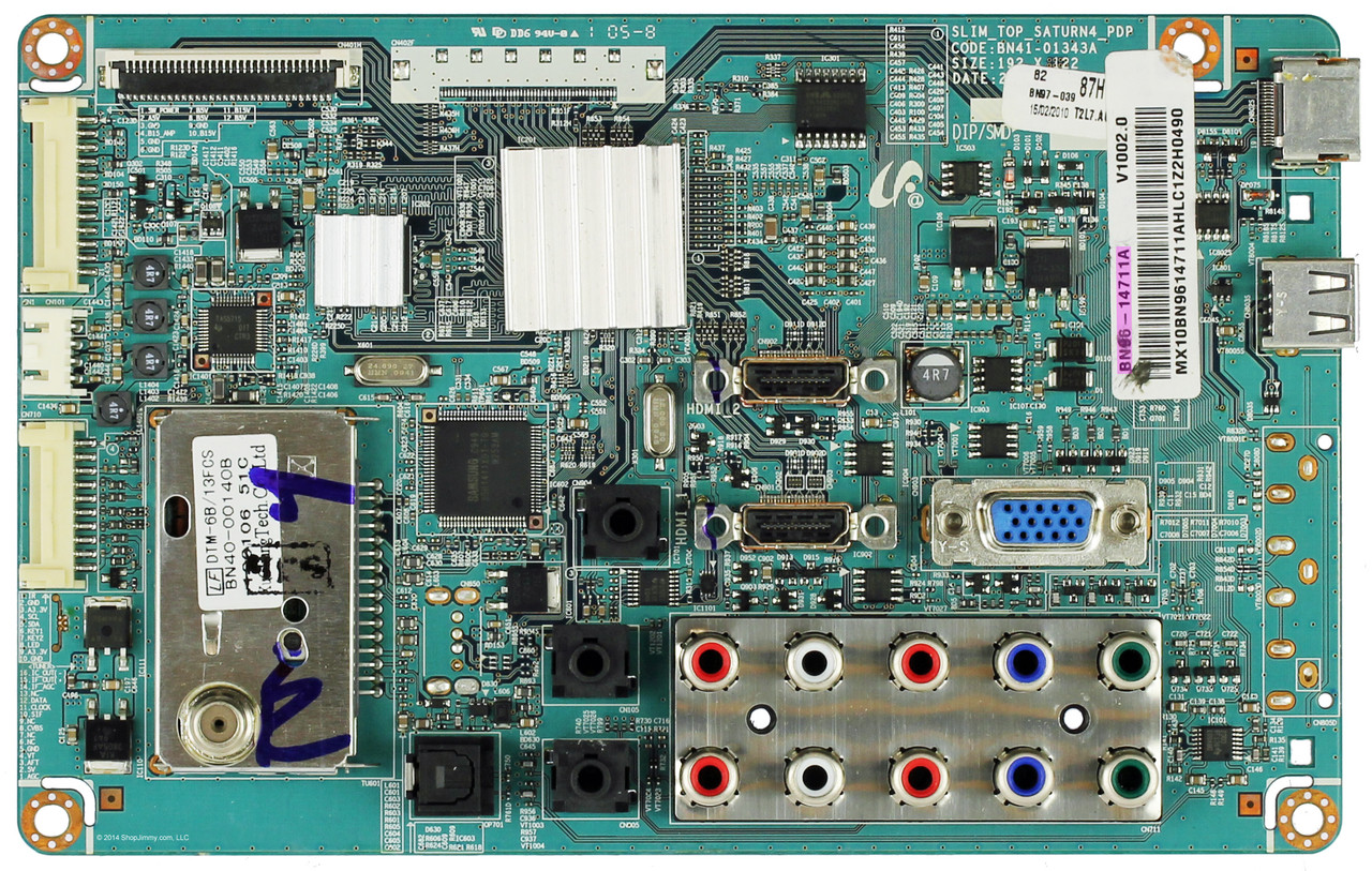 Samsung BN96-14711A Main Board for PN42C450B1DXZA