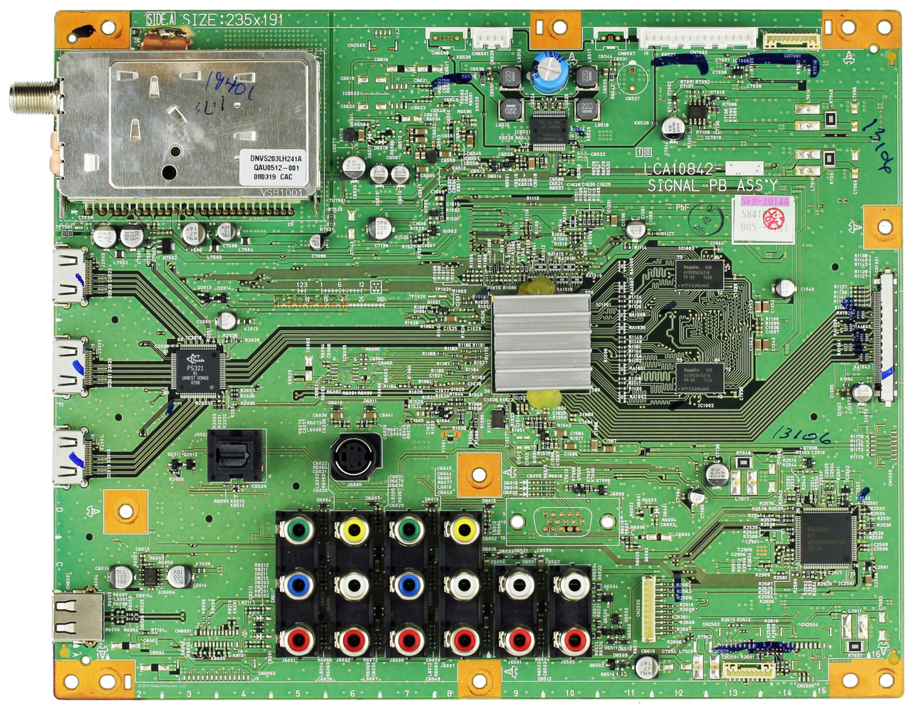 JVC SFN-1014A-M2 (LCA10842, LCB10842) Signal Board
