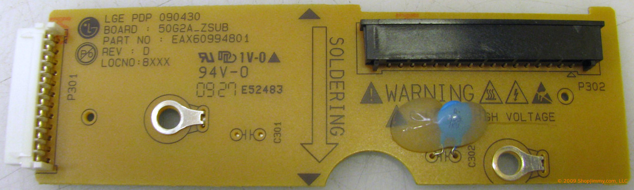 LG EAX60994801 ZSUS Board