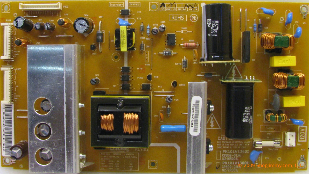 Toshiba 75016469 (PK101V1380I, CPB09-014A) Power Supply Unit