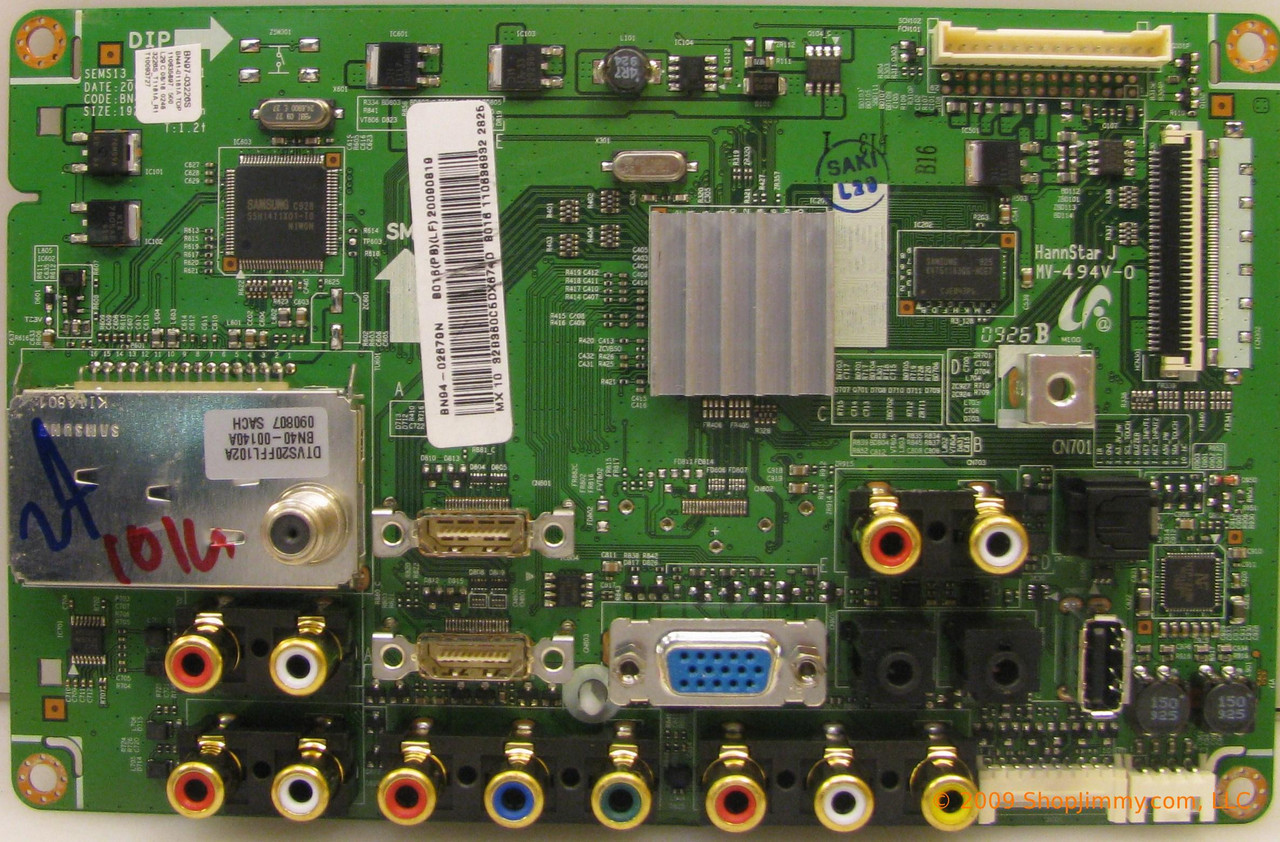 Samsung BN94-02679N Main Board for LN32B360C5DXZA