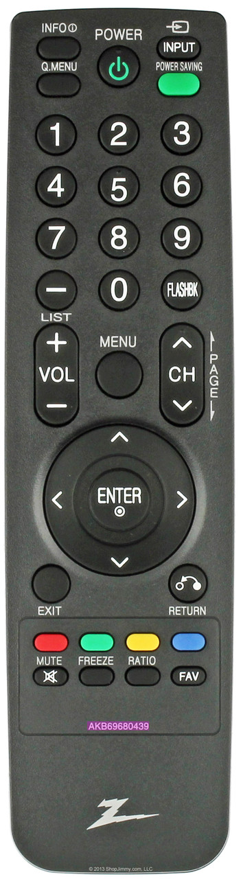 Zenith AKB69680439 Remote Control