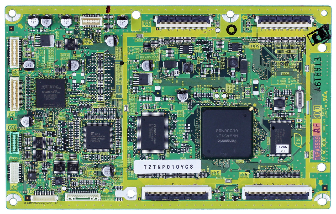 Panasonic TZNTNP010YCS (TNPA3539AF) D Board