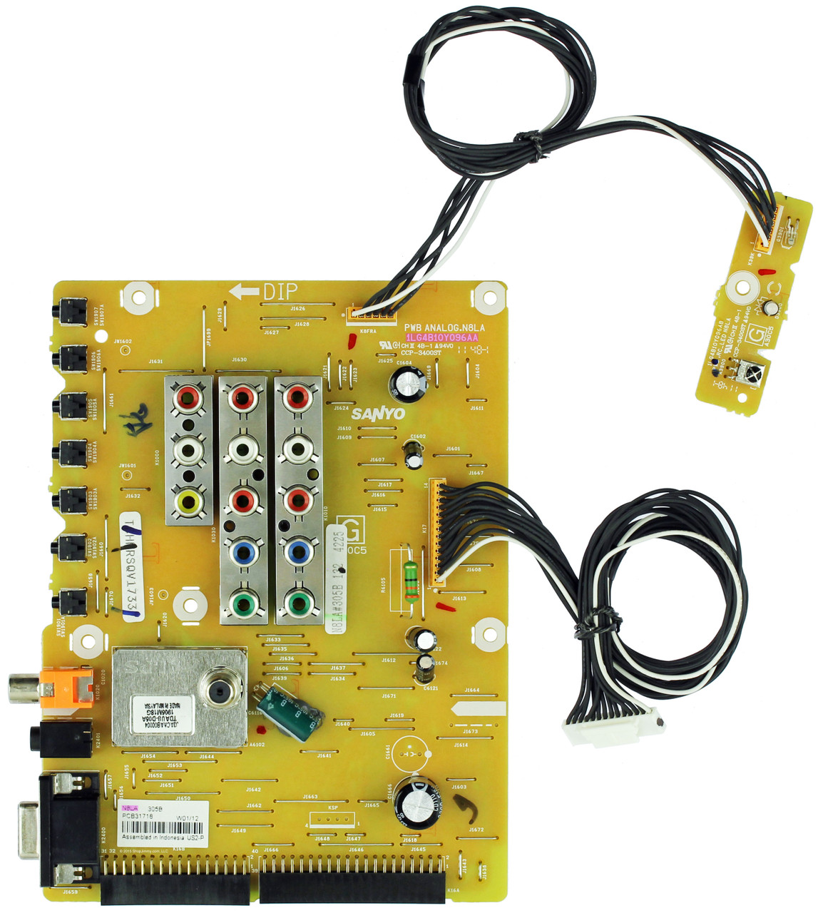 Sanyo 1LG4B10Y096A N8LA (1LG4B10Y096A, N8LA) Analog Board