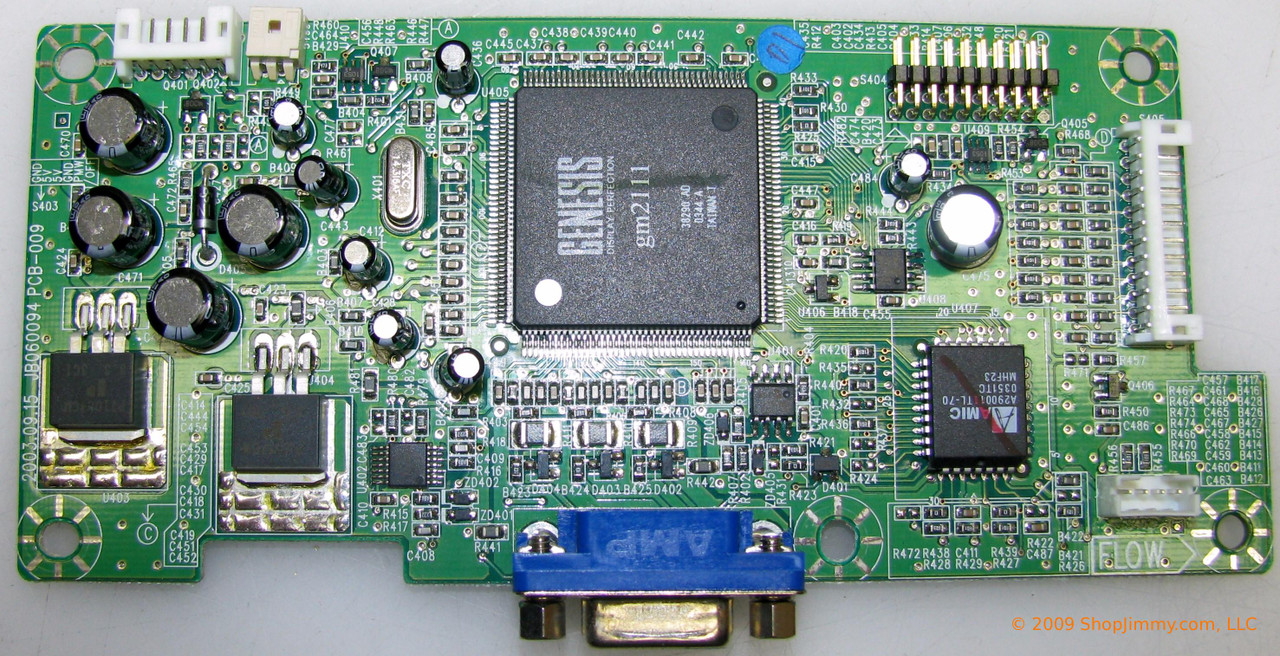 NEC JB060094 (PCB-009) Main Board for LCD1560V+BK