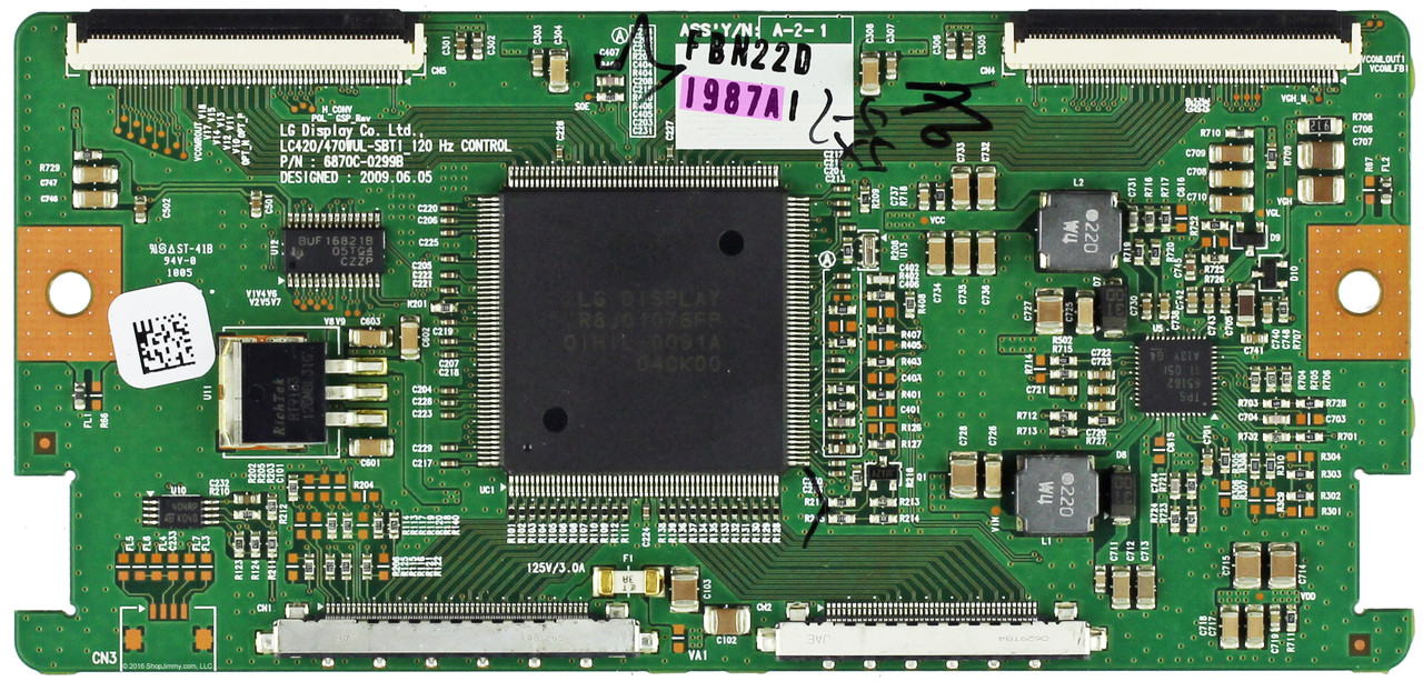 LG 6871L-1987A (6870C-0299B) T-Con Board for 42SL90-UA 42LED55SA LED42A55RS