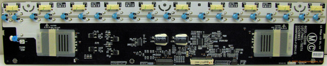 LG 6632L-0350B (2300KFG082A-F) Backlight Inverter Master
