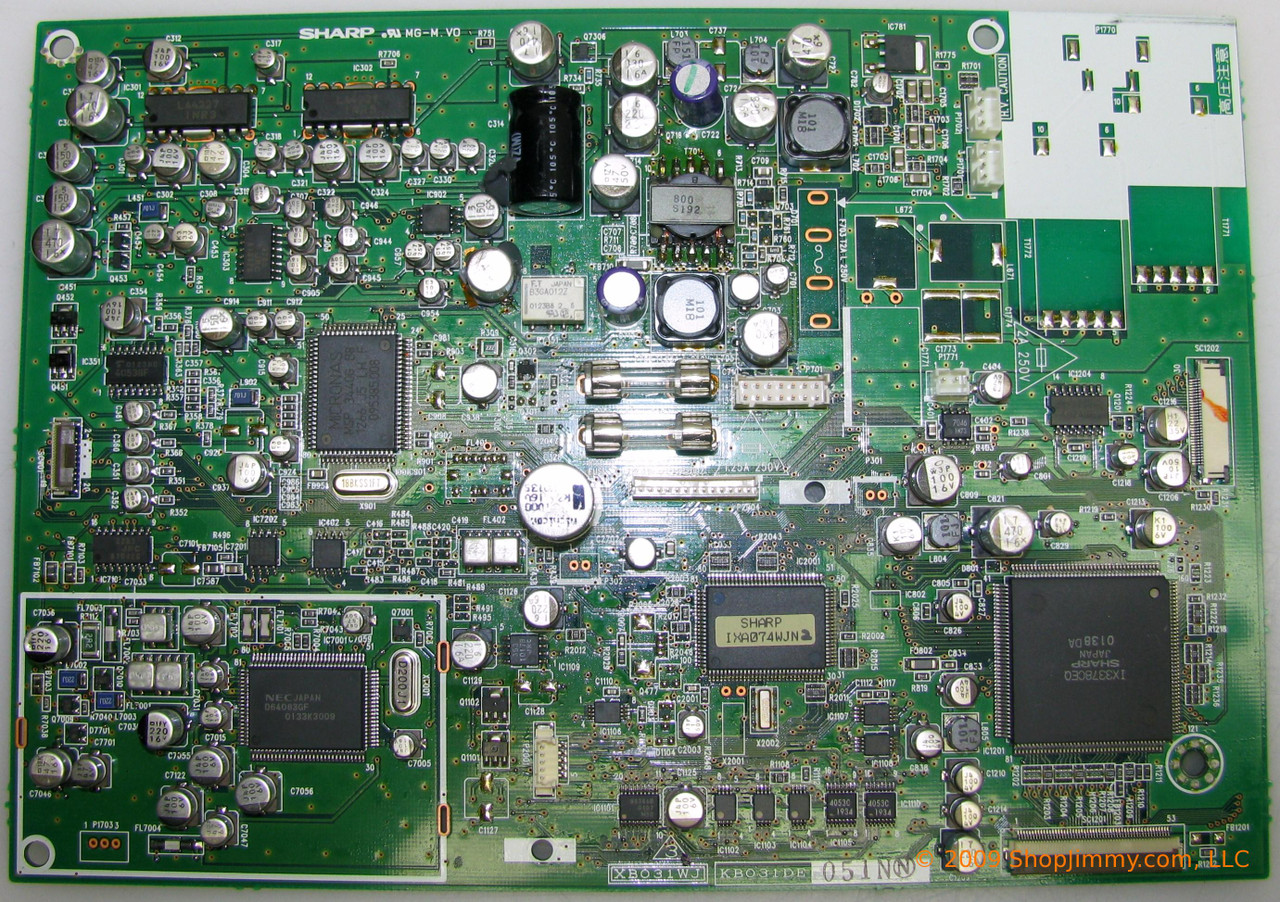 Sharp DUNTKB031DE05 (XB031WJ, KB031DE) Main Board for LC-20M4U