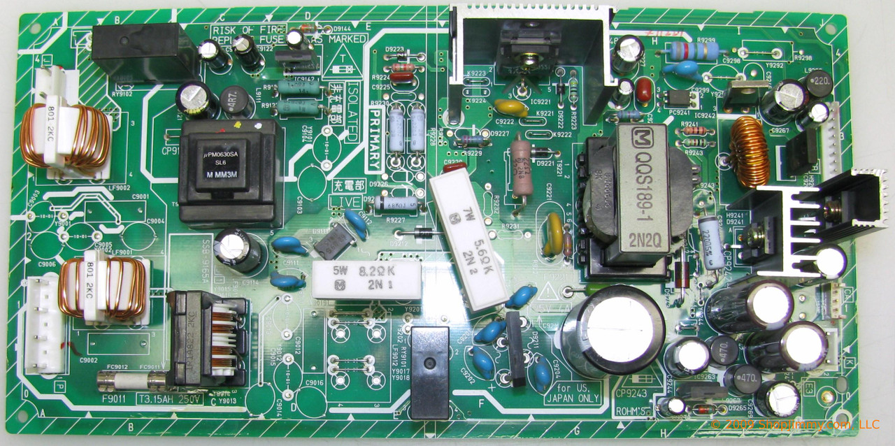 JVC LCA90048-04D (LCB90048-001D) Sub Power Supply for VM-42DX