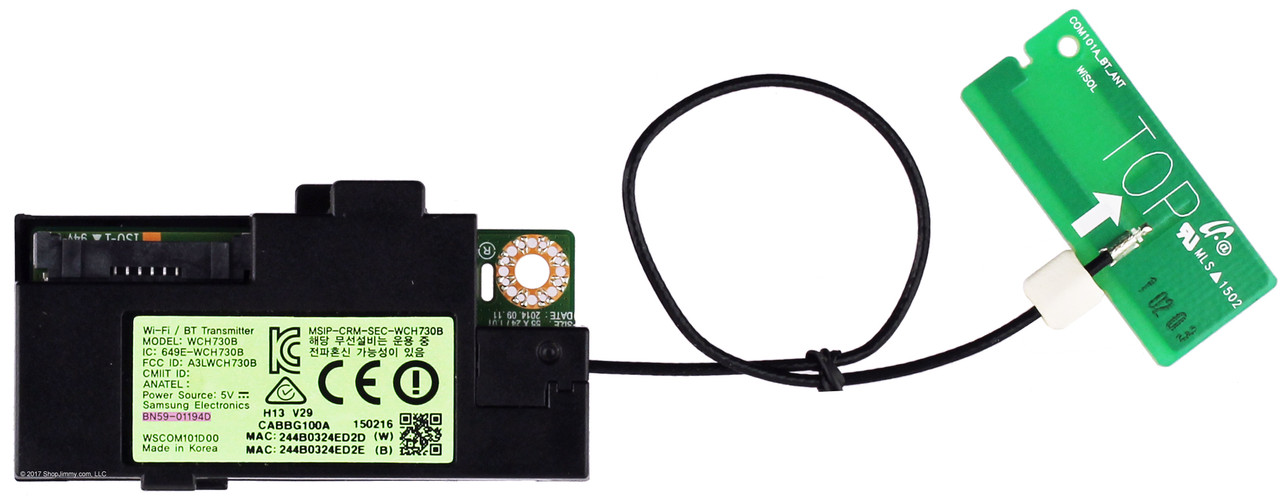 Samsung BN59-01194D Wi-Fi Module / Bluetooth Transmitter