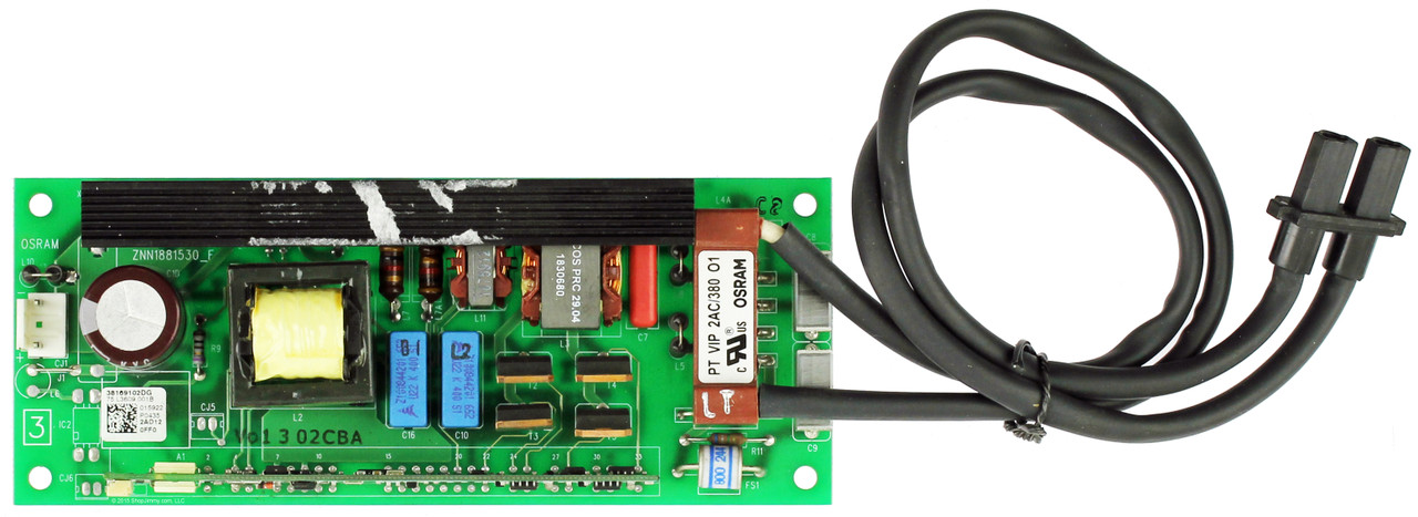 RCA 265818 (ZNN1881530_F, 75.L3609.001B) Lamp Ballast for HD50LPW164 HD50LPW175