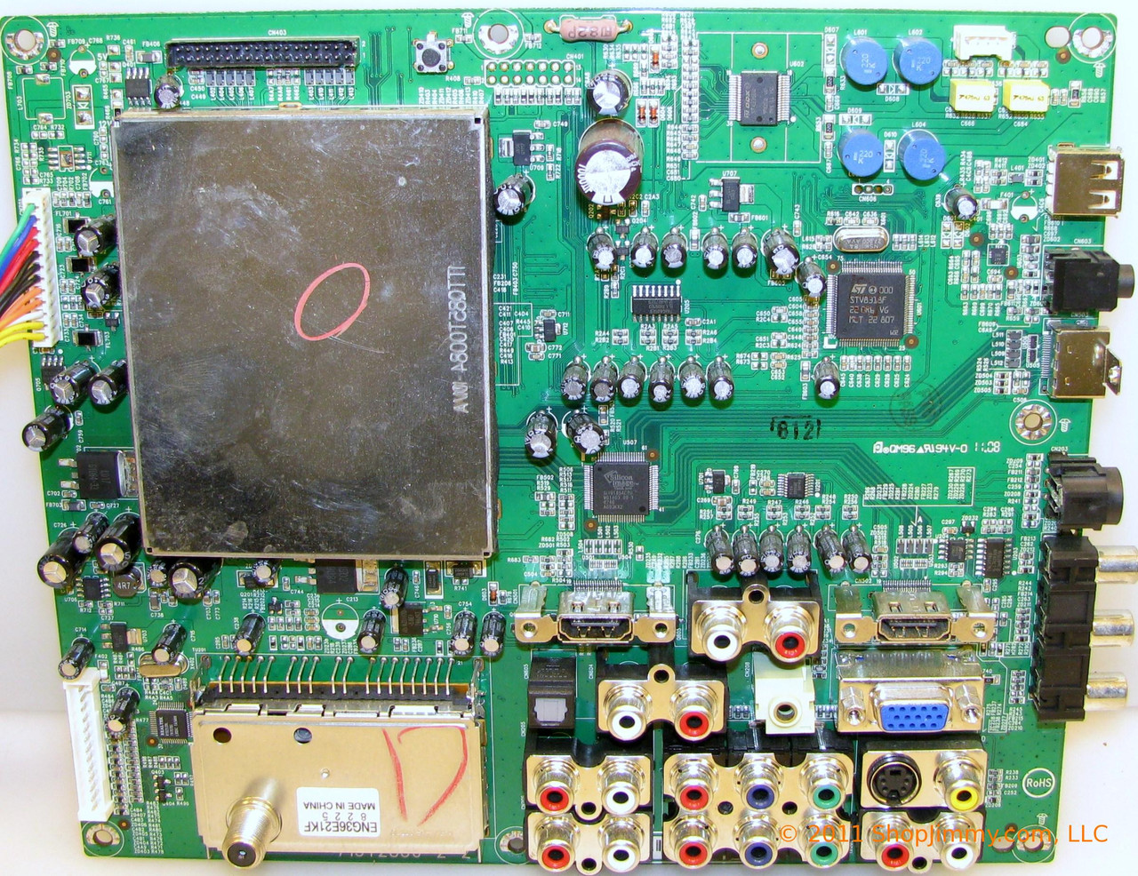 Insignia 756TQ8CBZK003 Main Board for NS-LCD52HD-09