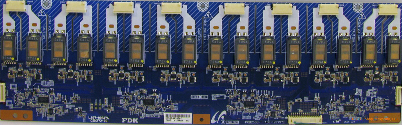 Samsung LJ97-00617A (PCB2588-1, A06-125797E) Backlight Inverter
