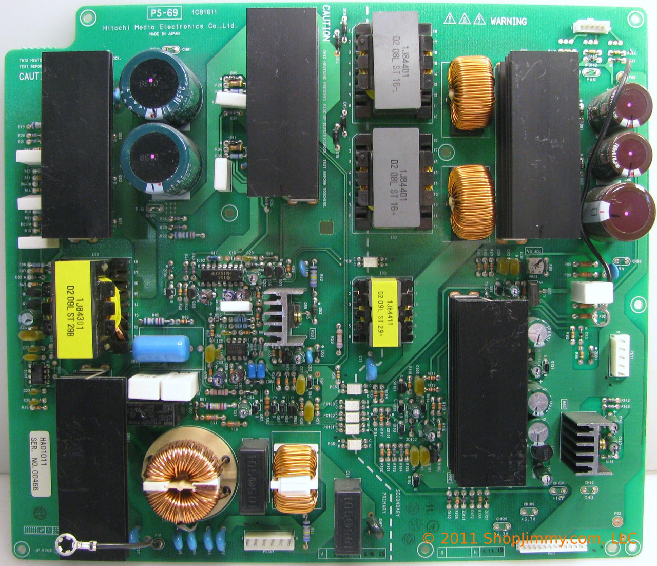 Hitachi JT08861 Power Supply Unit (HA01011, PS-69, 1C81611)