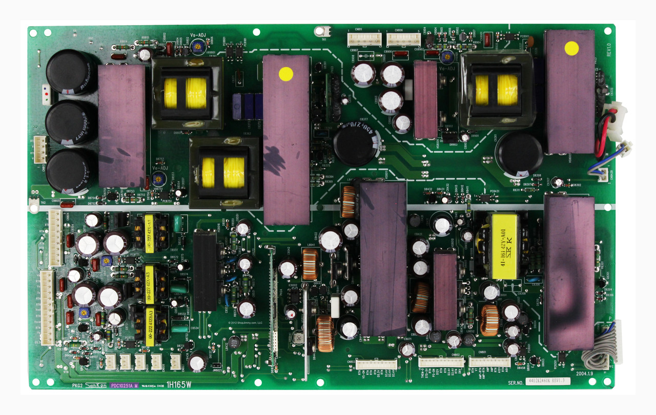 Fujitsu PDC10251AM (PDC10251A M) Power Supply for P63XHA40US