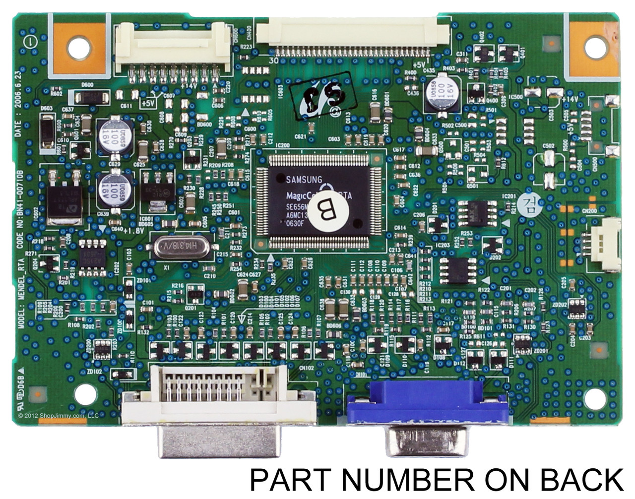 Samsung BN91-01029Y (BN41-00710B) Main Board for LS17MEDSF/XAA