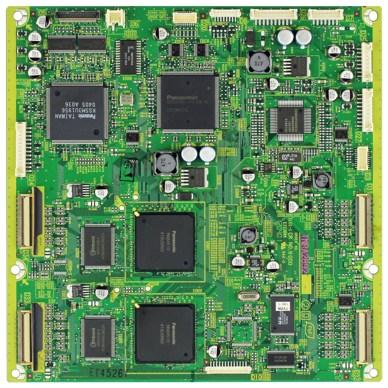 Panasonic TNPA2892 D Board