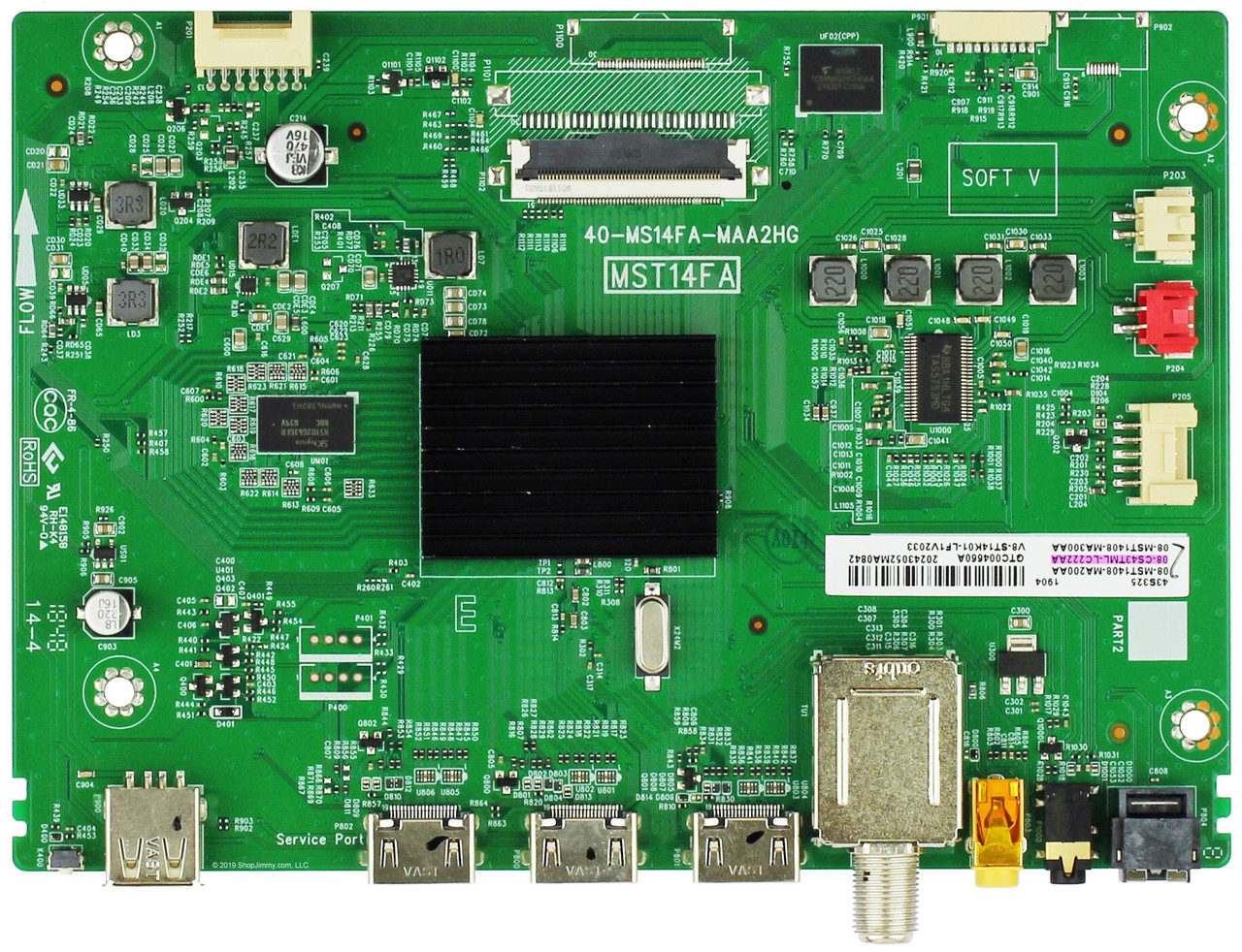 TCL 08-CS43TML-LC222AAA Main Board for 43S425LAAA (SEE NOTE)