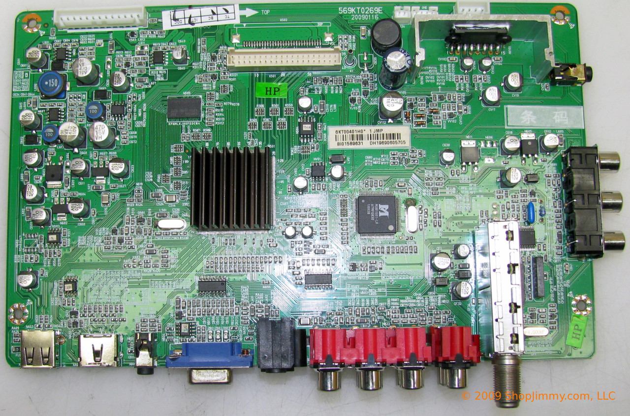 Dynex 6KT00401H0 (569KT0269E) Main Board for DX-L19J-10A