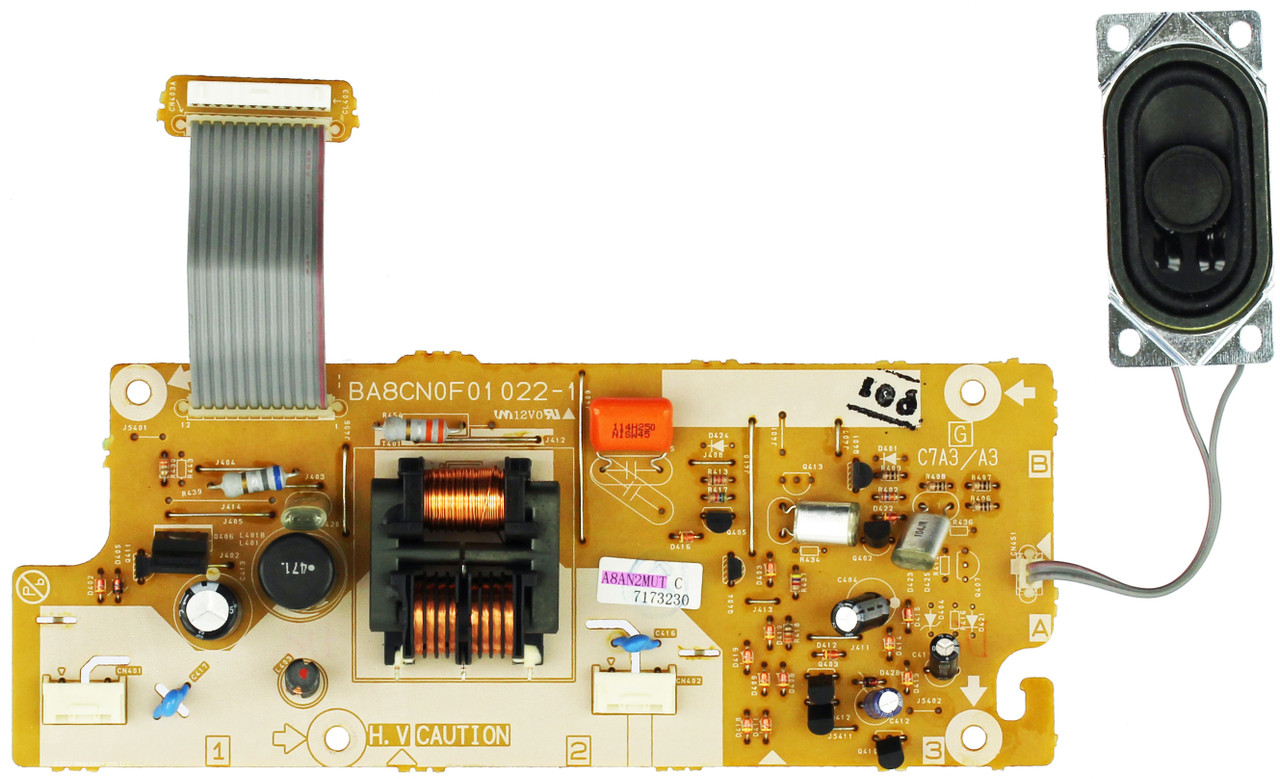 Sylvania A8AN2MUT (BA8CN0F01021-1) Backlight Inverter