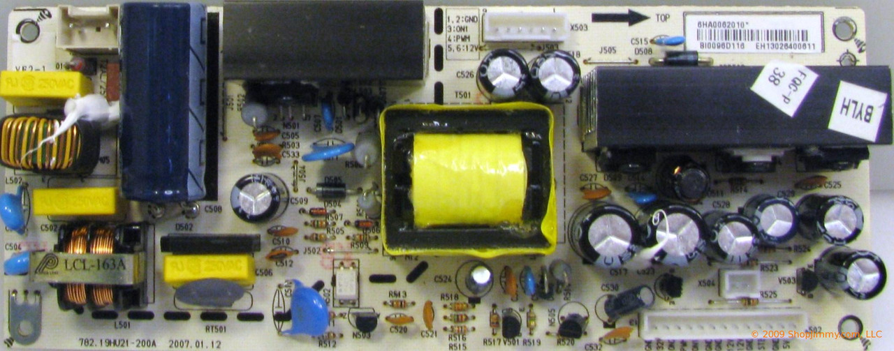 Insignia 6HA0062010 Power Supply for NS-LCD22