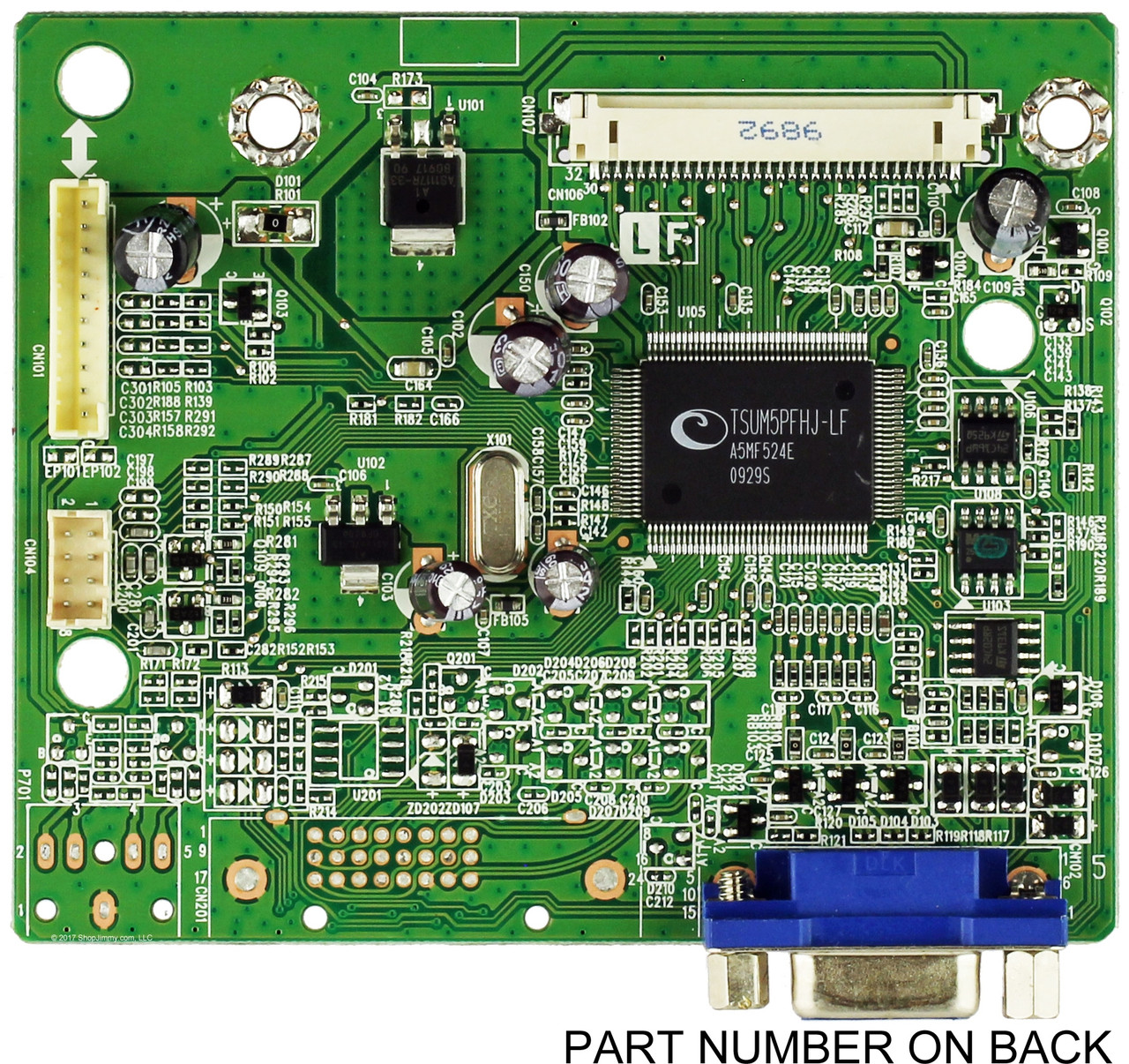 HP 792921300810R Main Board for LE1901W HSTND-2671-F