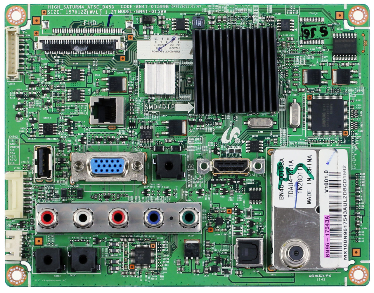 Samsung BN96-17543A Main Board for LN22D460E1HXZA