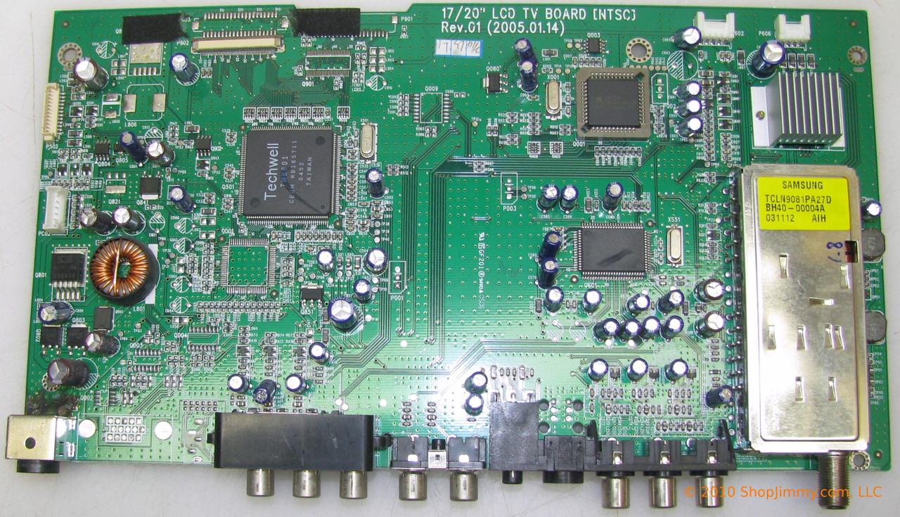 Go Video DPPB-10194A Main Board for TA2050