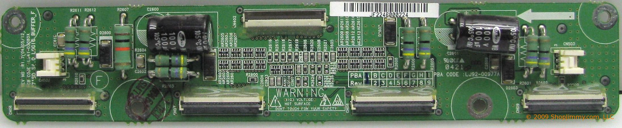 Philips 996500026188 (LJ92-00977A) F Buffer Board