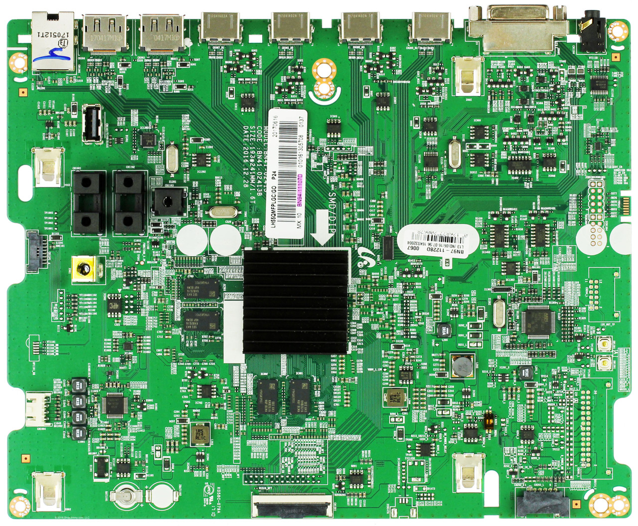 Samsung BN94-11107D Main Board for LH55QMFPGC/GO (Version FA01)