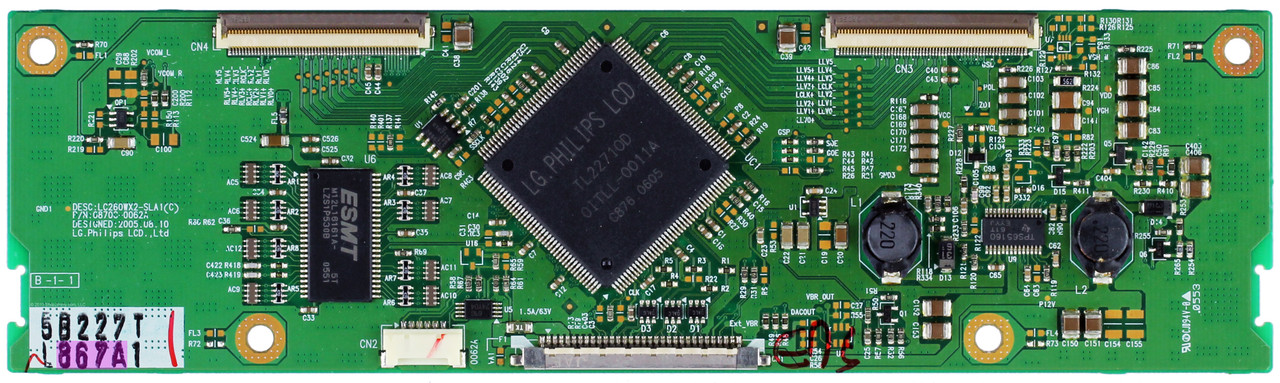 LG Philips 6871L-0867A T-Con Board