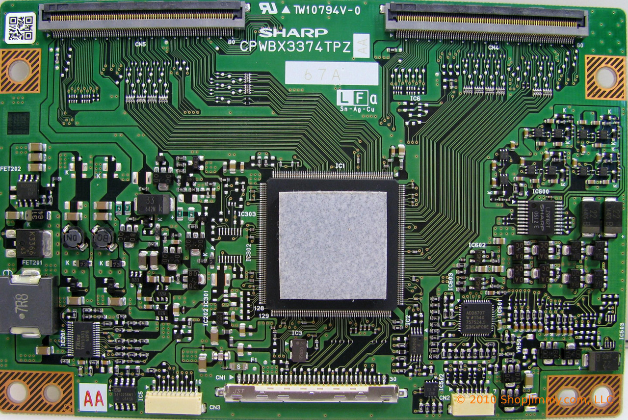 JVC CPWBX3374TPZAA (TW10794V-0) T-Con Board for LT-37X987