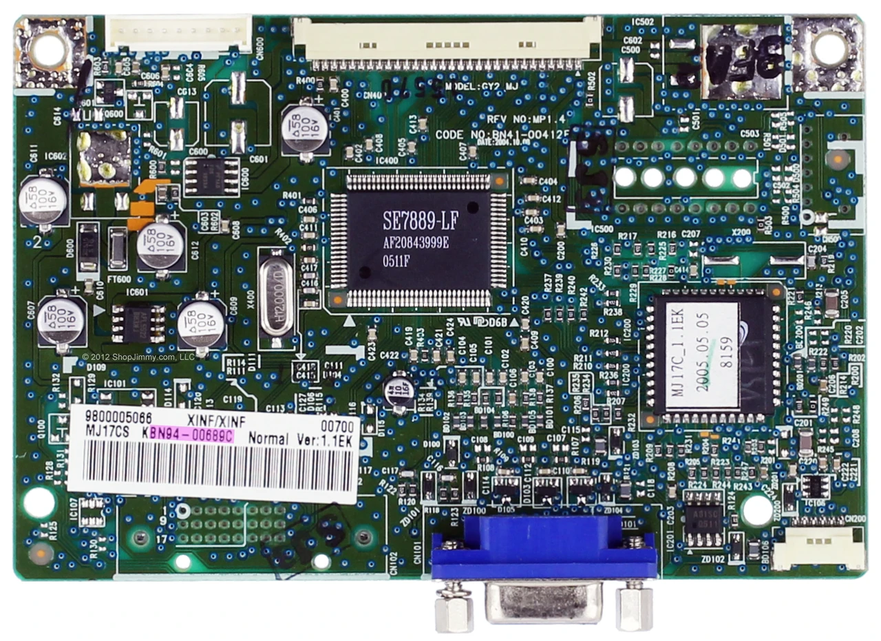 Samsung BN94-00689C (BN41-00412E) Main Board for MJ17CSKB