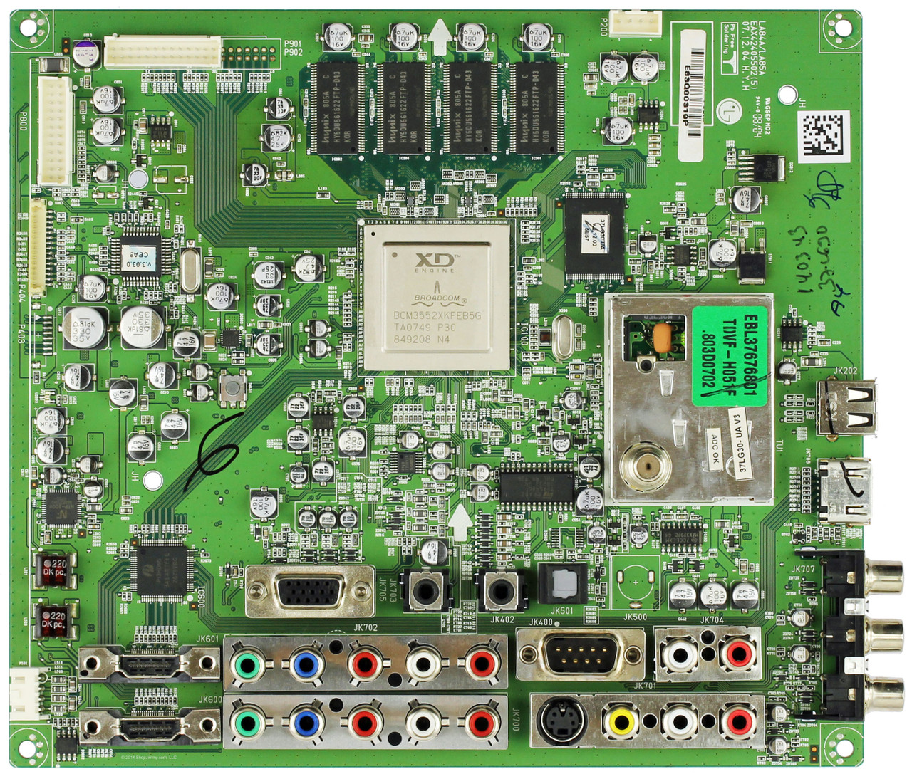 LG EBU41909601 (EAX42405502) Main Board for 37LG30-UA