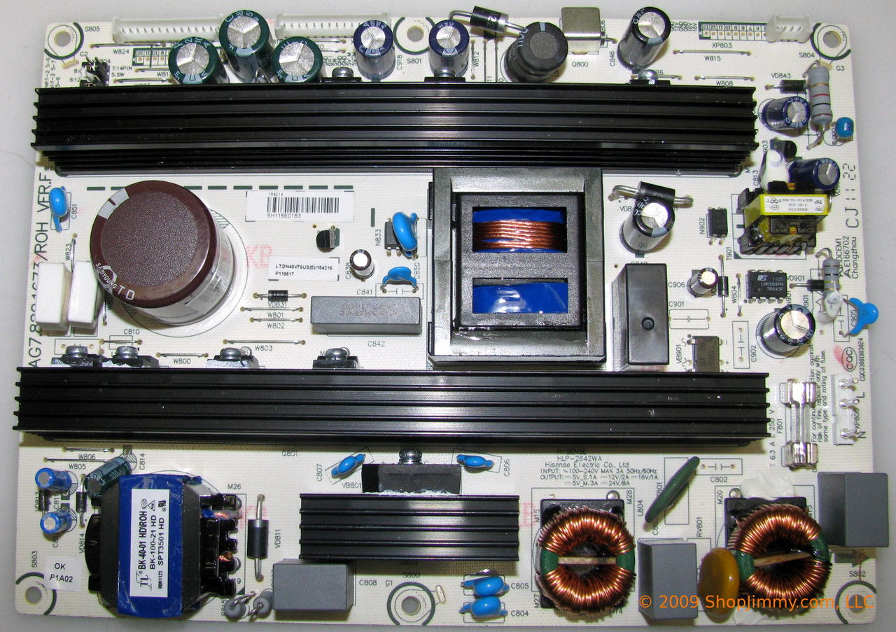 Hitachi 154214 (RSAG7.820.1673/R0H) Power Supply for L40C205