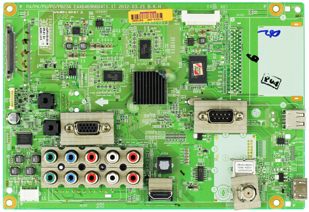 LG EBT61855488 (EAX64696604(1.1)) Main Board for 42PA4500-UM
