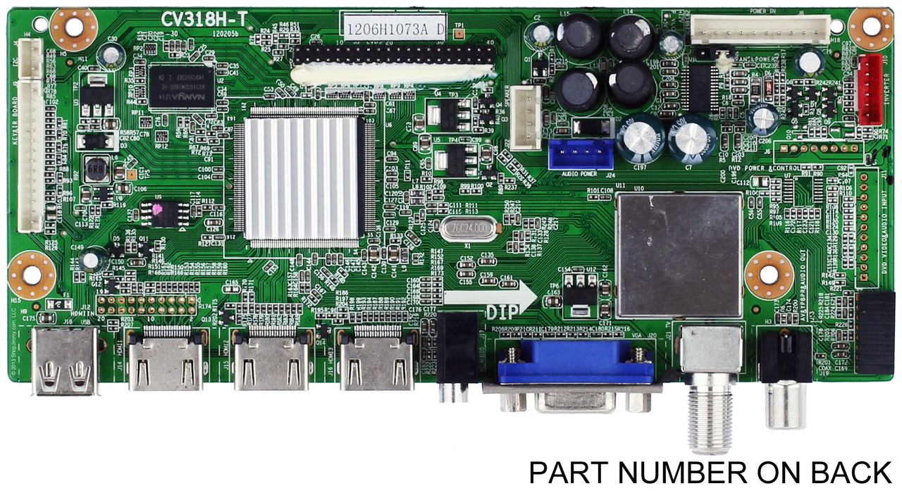 Element TI12279-2 (CV318H-T) Main Board for ELEFT325