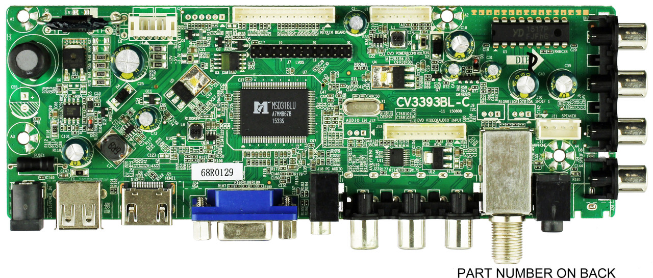 Supersonic TFTD216064 Main Board for SC-2212