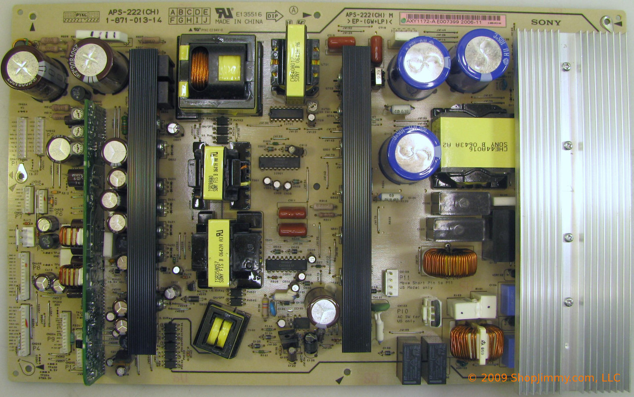 Pioneer AXY1172 (1-871-013-14, APS-222 (CH)) Power Supply Unit
