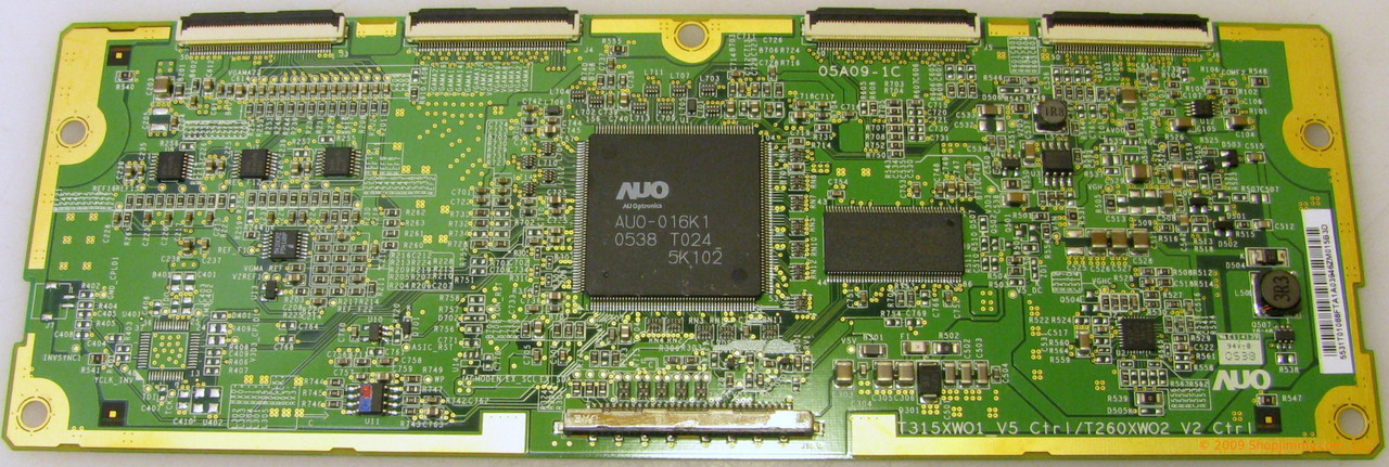 TruTech 55.31T01.088 (T315XWO1_V5) T-Con Board for PLV16320VM