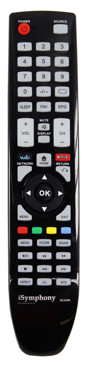 ISYMPHONY RC3009I Remote