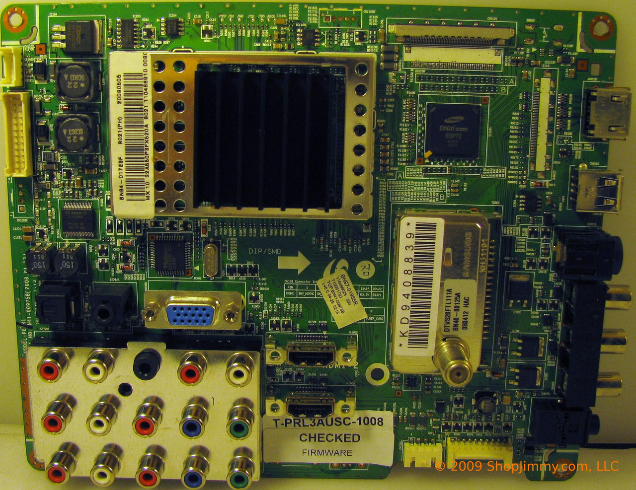 Samsung BN94-01723F Main Board for LN32A550P3FXZA