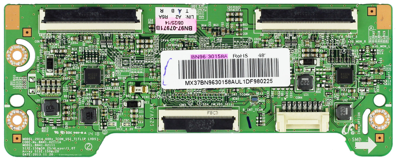 Samsung BN96-30158A (BN97-07971B, BN41-02111A) T-Con Board for LH48DBDPLGA/ZA