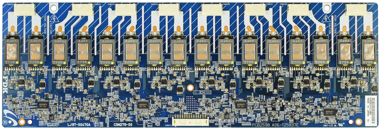 Samsung LJ97-00470A (PCB2598, A06-125837E) Backlight Inverter