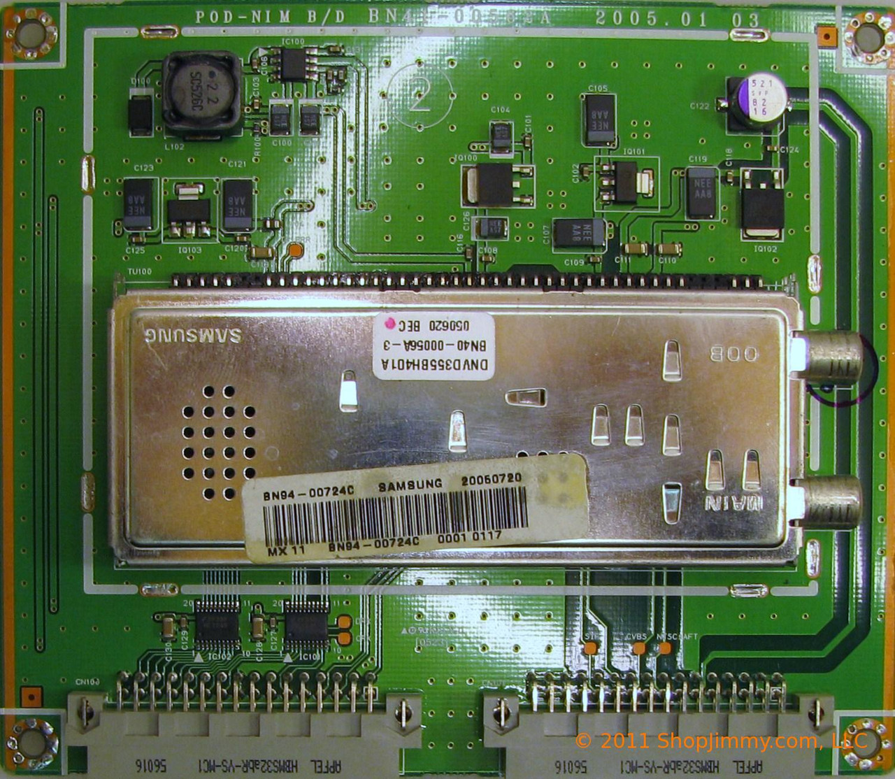 Samsung BN94-00724C Tuner (BN41-00562A) Board