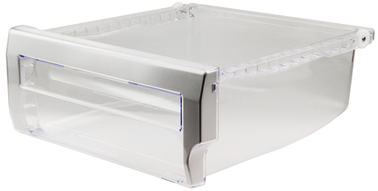 Samsung Refrigerator DA97-08438D Pull Out Vegetable Drawer Left  Assembly