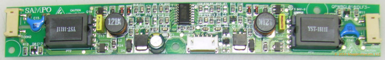 Sampo L0050 (QPWBGL018IDLF3-) Backlight Inverter