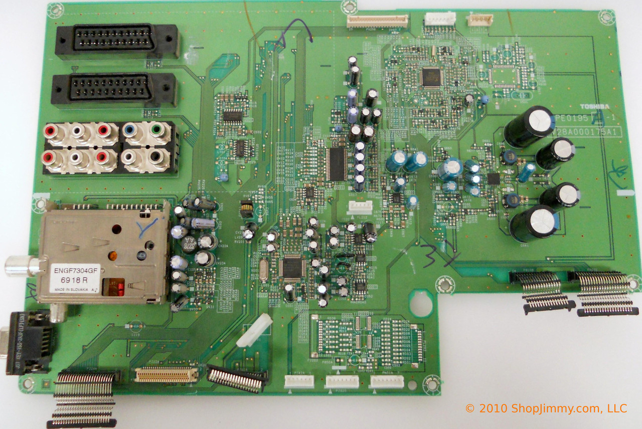 Toshiba 75004438 (PE0195A-1, V28A000175A1) Main Board