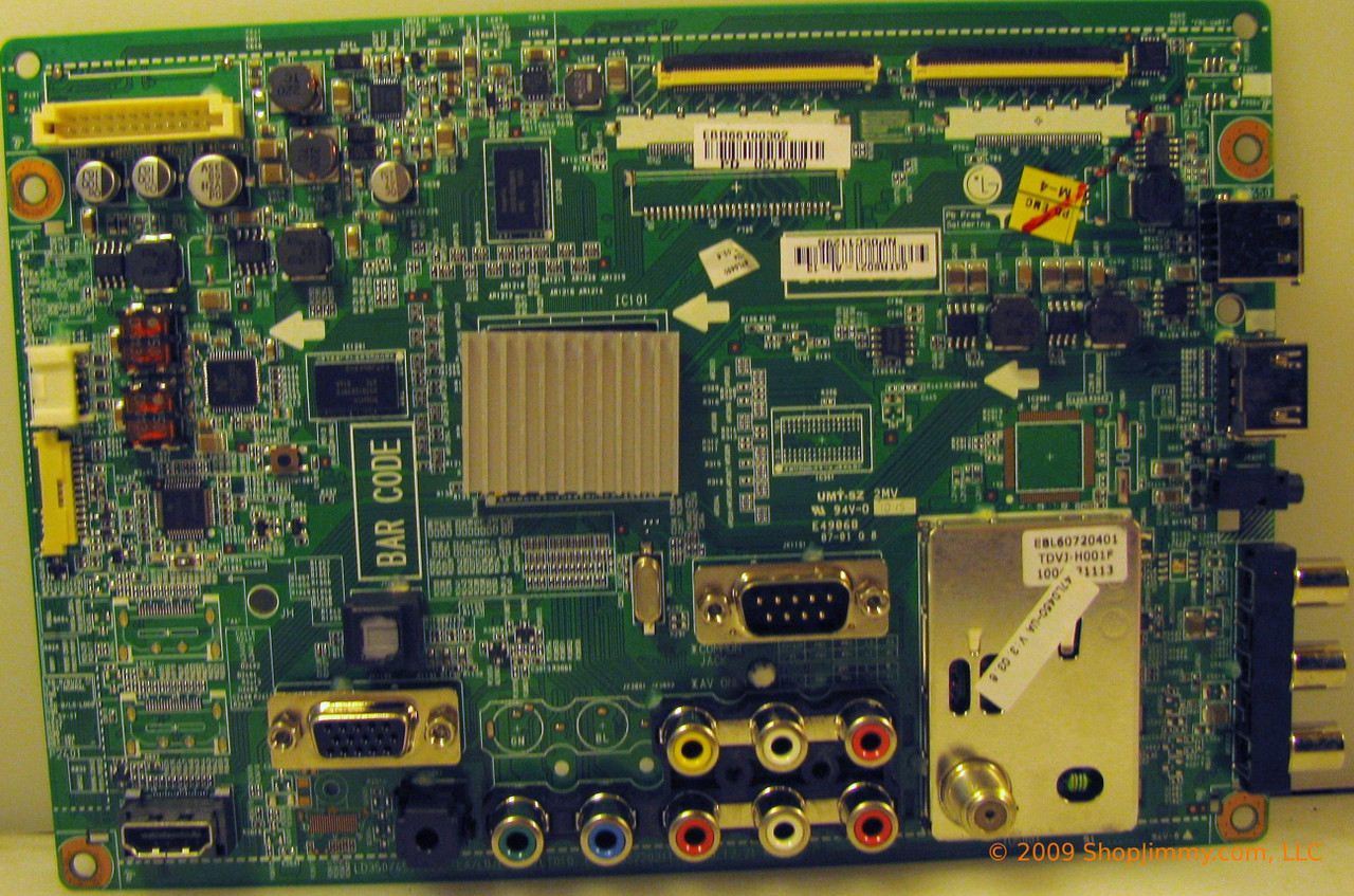 LG EBR66100302 (EAX61352203(1)) Main Board for 47LD450-UA